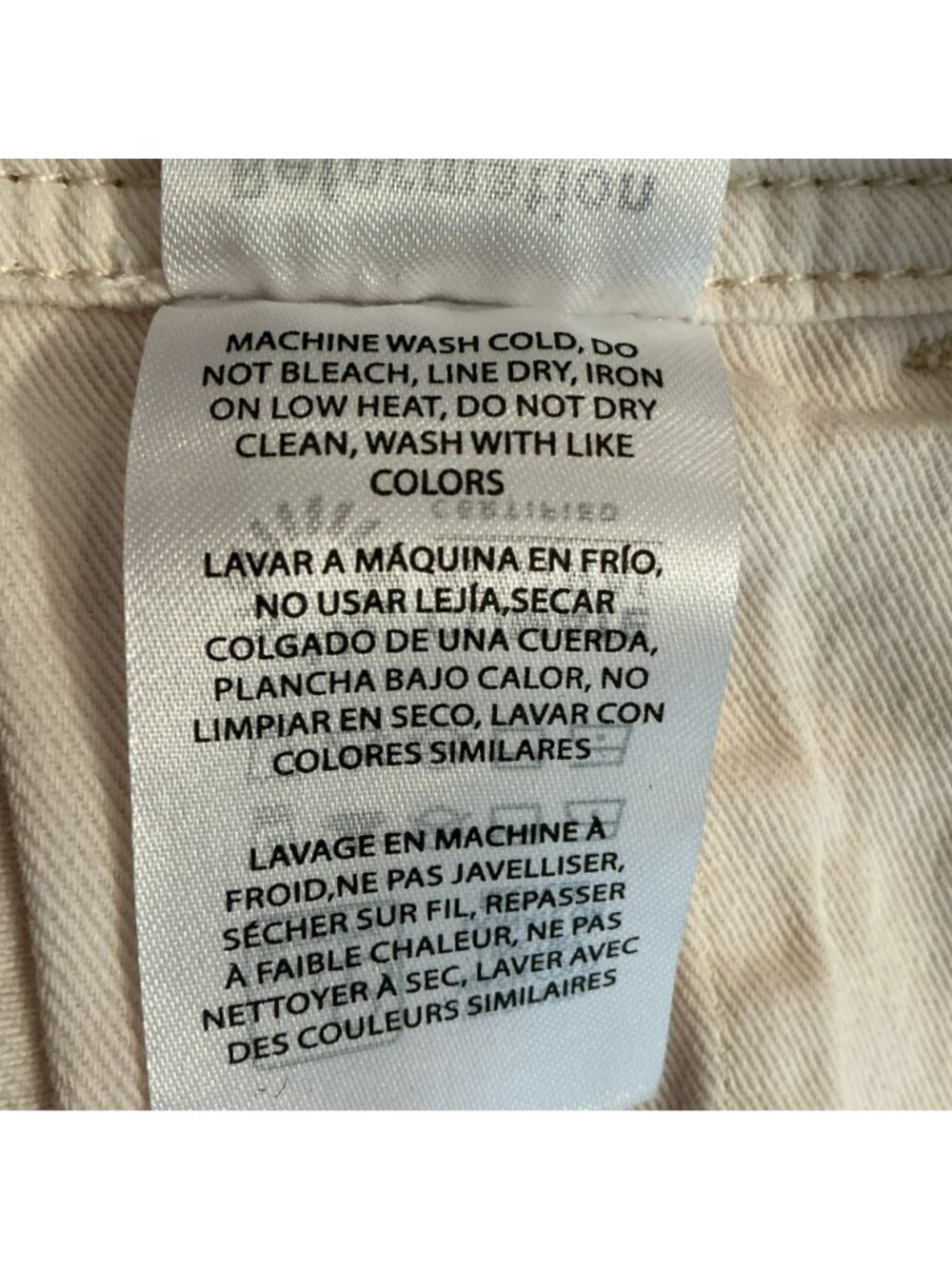 Reformation River Relaxed Organic Cotton Wide Leg Overalls Womens 6 Off-White - Picture 11 of 12